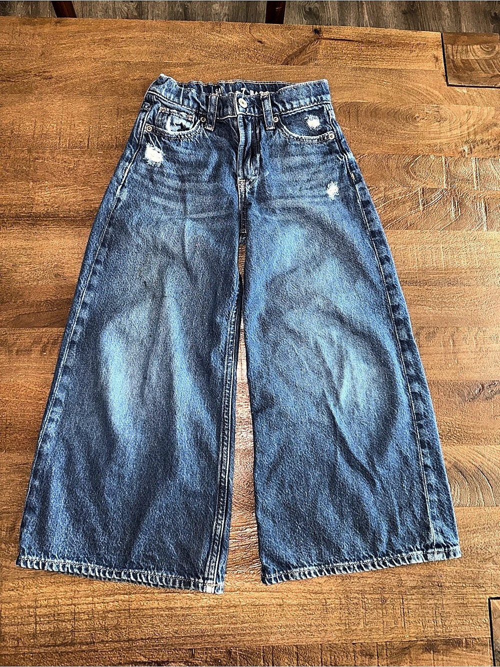 Gap 7 Baggy Girls Size Jeans Blue